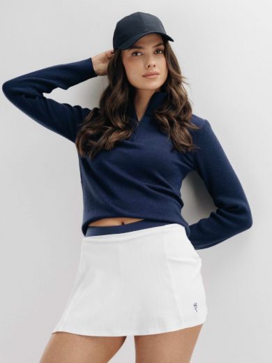 Bilde av WoolLand Skudeneshavn Sweater woman Blue ink